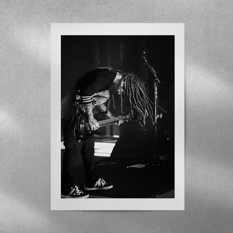 Brian Head Welch Kaged 11x19 glossy print